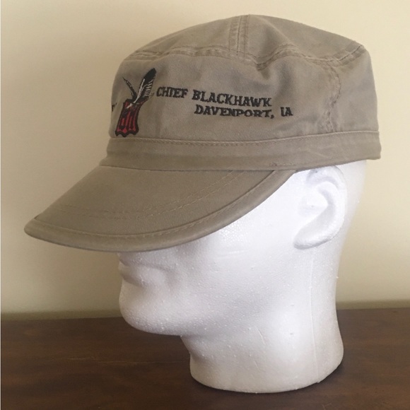 Antique Motorcycle Club “Chief Blackhawk” Davenport, IA  - Comfort Adjust Velcro - Picture 3 of 5